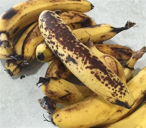Now i can make the bars or banana bread whenever i want, as long as i factor in some extra time for baking the bananas. An overripe banana is VERY good for health; here's why ...