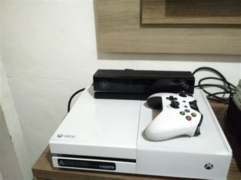 Console Xbox One Fat Microsoft 500gb 1 Controle Kinect Mercadolivre