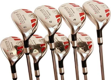 Left Handed Senior Mens Golf All Idrive Hybrid Clubs Complete Full Set