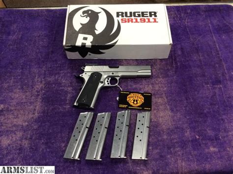 Armslist For Sale Ruger Sr1911 10mm Pistol