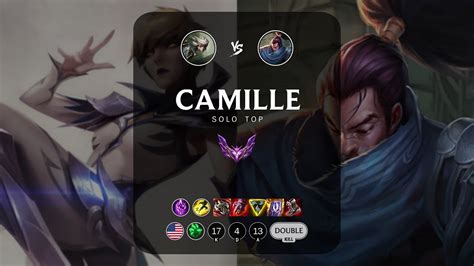 Camille Top Vs Yasuo Na Master Patch 1313 Youtube