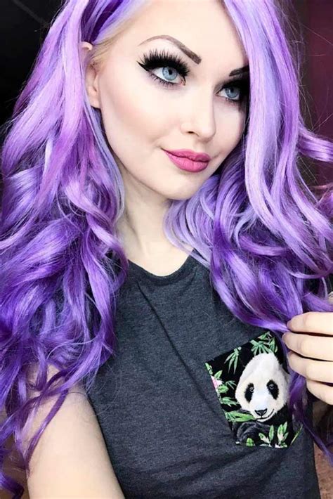 21 Pastel Purple Hair Color Trend