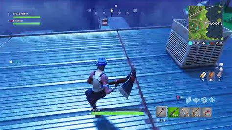 First Fortnite Game On Ps4 Youtube