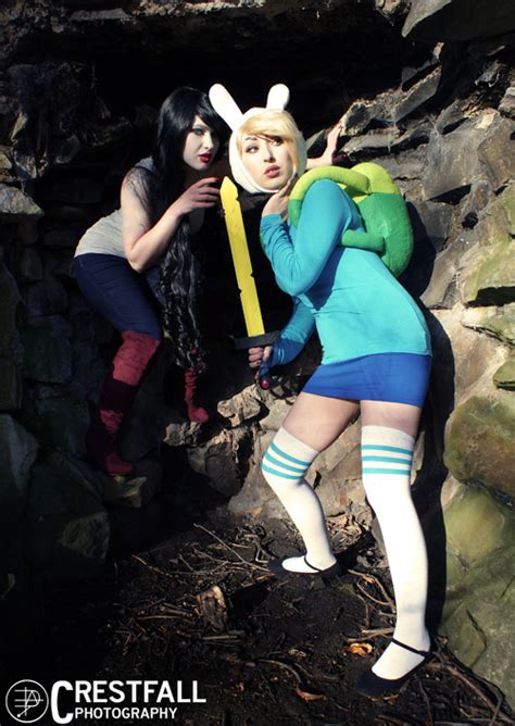 Fiona And Marceline From Adventure Time Cosplay