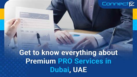 Get To Know Everything About Premium Pro Services In Dubai Uae