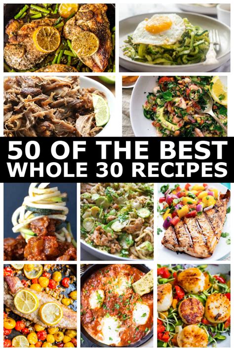 Best Whole 30 Recipe Collage Dash Of Sanity