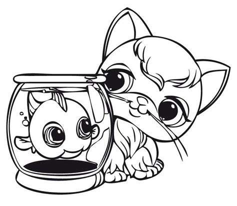 Explore our vast collection of coloring pages. Littlest Pet Shop Coloring Pages for Kids - Free Printable ...
