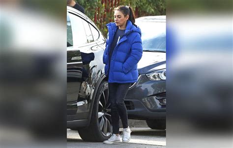 Mila Kunis Bundles Up For A Day Full Of Errands In Los Angeles