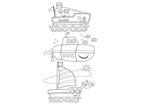 Water Transport Free Hd Printable Activities Richwald Club