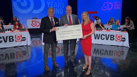 Wcvb Channel 5 Marks 50 Years As Bostons Community Leader With The