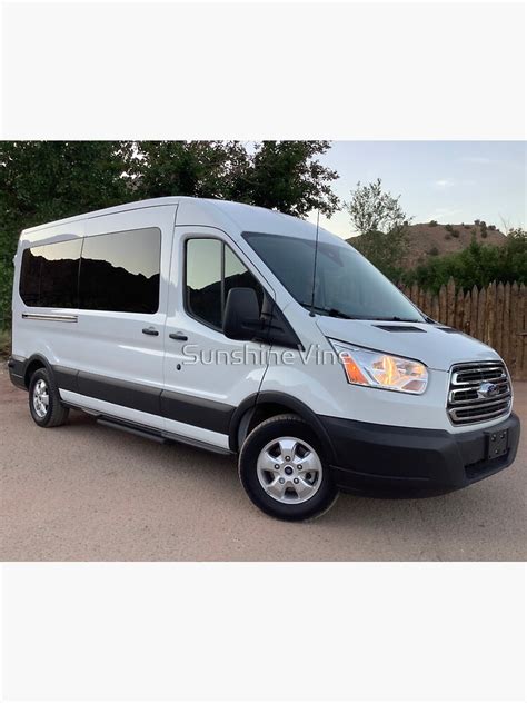 Ford Transit Van Sticker For Sale By Sunshinevine Redbubble