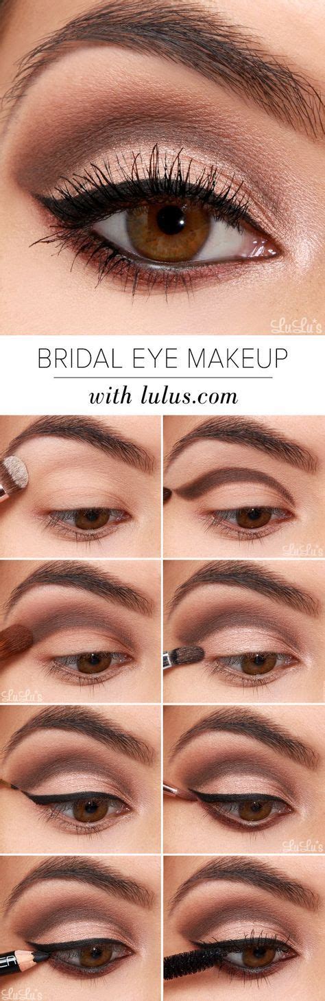 Lulus How To Bridal Eye Makeup Tutorial Fashion Blog