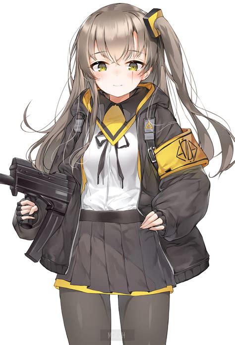 Hk416 Girls Frontline G11 Girls Frontline Green Eyes Anime