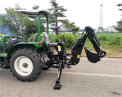 3 Point Hitch Pto Drive Bh6600ht Hydraulic Backhoe Excavator Attachment