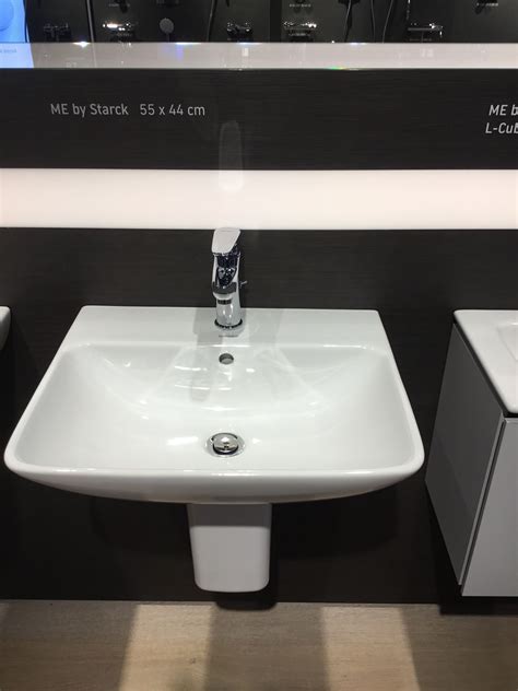 Duravit Me By Starck 550 Basin With Chrome Trap Not Pedestal For Bed 5