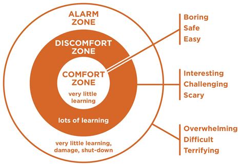 The Discomfort Zone Adapted From Training For Change From How To