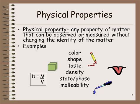 These are homogeneous and crystalline. Physical Properties Of Matter Examples | Properties of ...