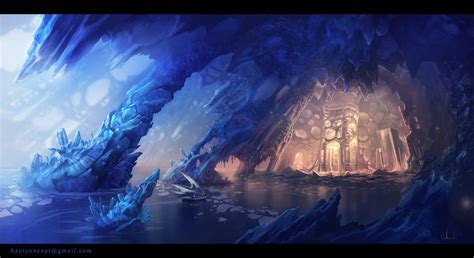 Artstation Ice Cave
