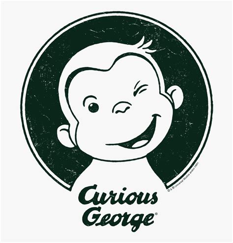Curious George Clipart Black And White