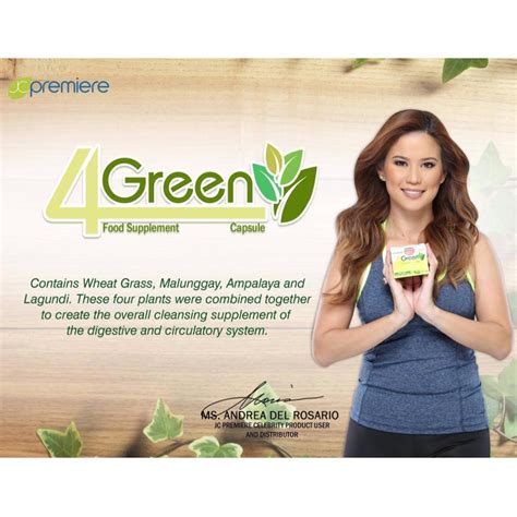 4green Food Supplement Capsule Health And Wellness By Jc Premiere