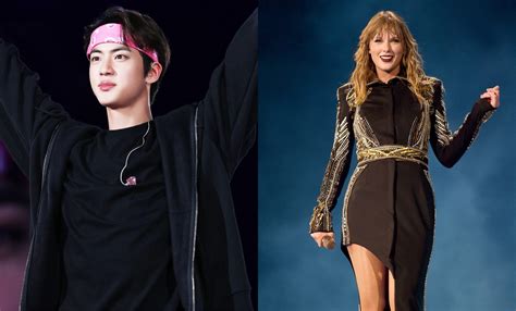 Bts Army Speculates That Jin Might Collaborate With Taylor Swift For