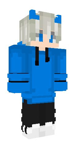 Blue Demon Boy Minecraft Skin Gelidoeignifugo