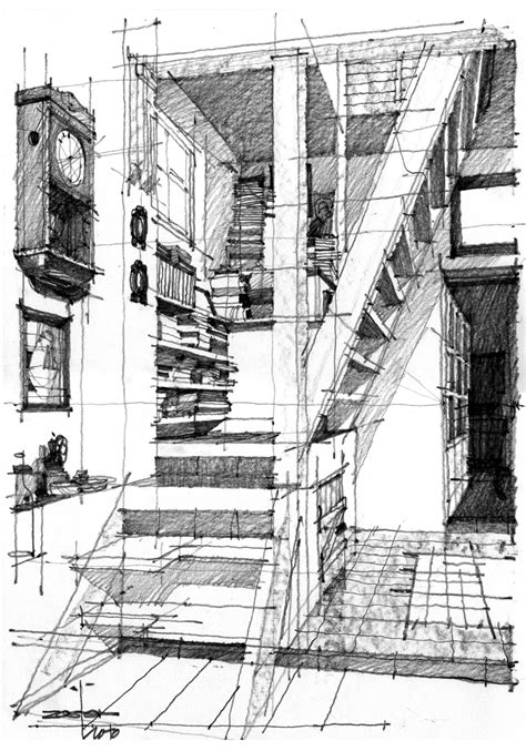 Architectural Drawings On Behance