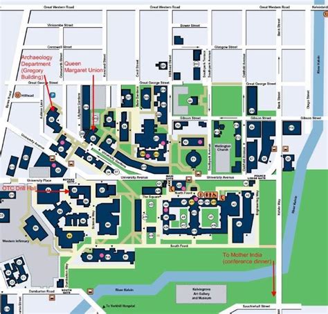 University Of Glasgow Map Gadgets 2018