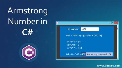 Armstrong Number In C 7 Useful Examples Of Armstrong Number In C