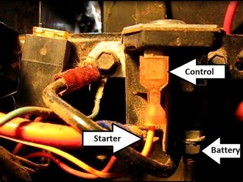 Cub cadet lt 1050 manual. How to troubleshoot and replace the starter solenoid on an ...