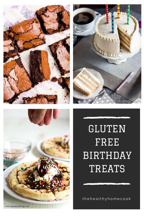 Have banned cake, cupcakes, and other treats for kids' birthday celebrations all in an effort to curb childhood obesity and protect kids who have food allergies. Gluten Free Birthday Treats - The Healthy Home Cook