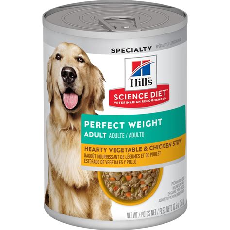 Hills Science Plan Perfect Weight Wet Dog Food Vegetable And Chicken