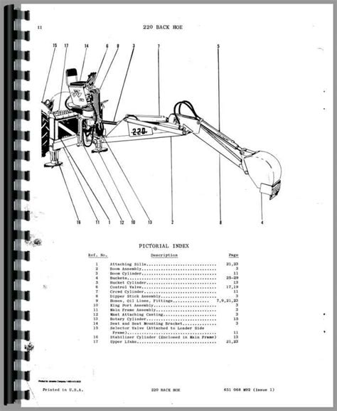Ford 4500 Backhoe Manual