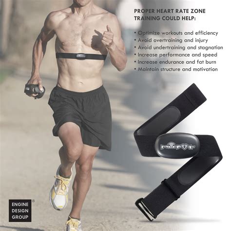 Mo Fit Heart Rate Monitor Chest Strap For Garmin Apple Android Ant Engine Design Group