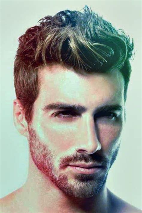 This mens hairstyles for short to medium length hair comprises a more messier look on a basic short quiff hairstyle. Stubble Or Beard | Mens hairstyles, Mens hairstyles short ...