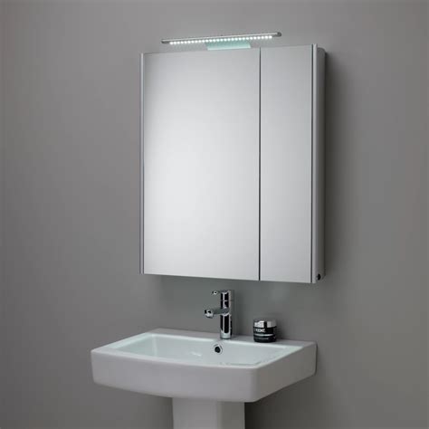 Roper Rhodes Refine Illuminated Double Mirrored Bathroom Cabinet