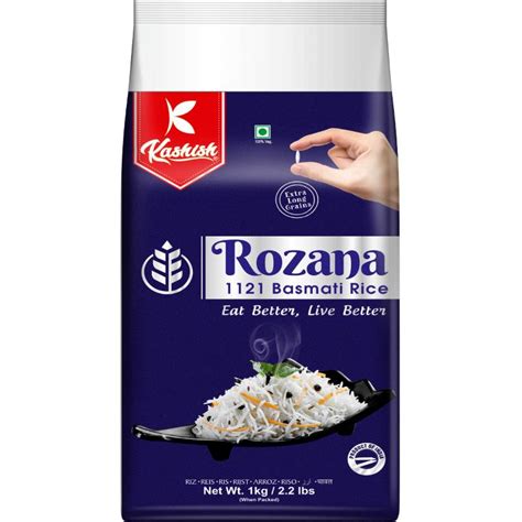Kashish Rozana 1121 Basmati Rice 1kg From Buy Asian Food 4u