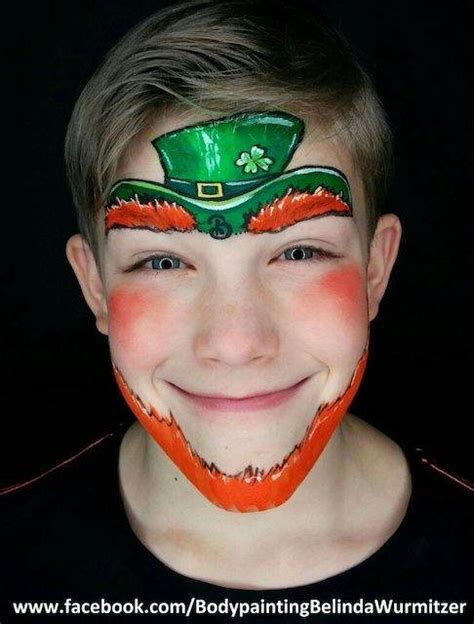 Get Your Green On With 11 Fun St Patricks Day Face Paint Ideas