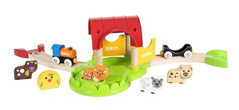 Brio My First Farm Wooden Toy Train Set Best Toys For 2 Year Old Boy