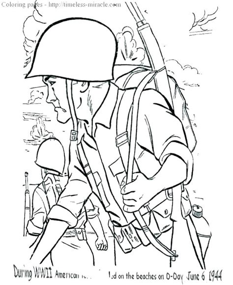 If you own this content, please let us contact. Ww2 Coloring Pages Soldiers at GetColorings.com | Free ...