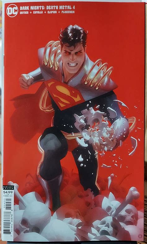 Dark Nights Death Metal 4 Nm Alex Garner Superboy Prime Comic