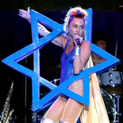 Miley Cyrus Wears Thong Leotard At James Francos Bar Mitzvah Pics E