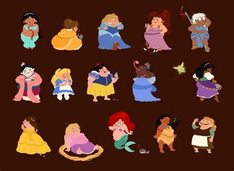 Omg Fat Tinker Bell Fat Ariel And Fat Pocahontas Are My Faves