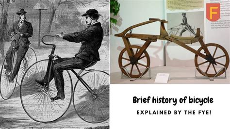 Bicycle Brief History And Timelinewho Invented The Bicycle Youtube