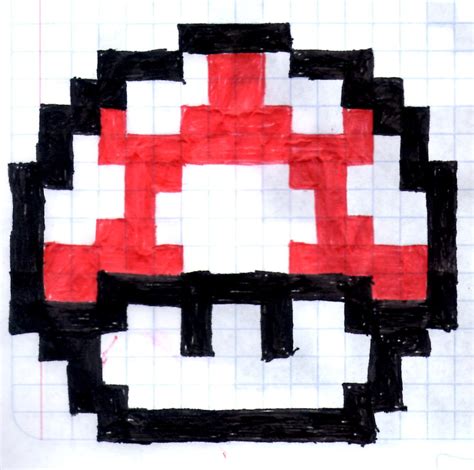 Pixel Art Super Mario World Mushroom By Teamedo On Newgrounds