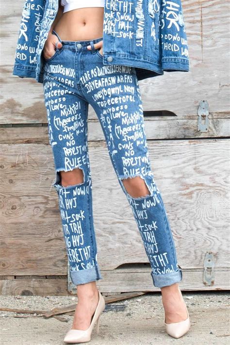Pin De David Augustyn Em Paint On Denim Roupas Personalizadas Customizar Roupas Calça Jeans
