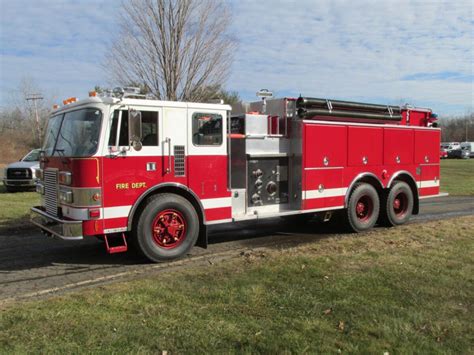 1989 Pierce Tanker New Fire Truck Delivery New England Fire