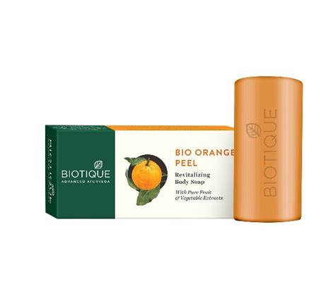 Biotique Bio Orange Peel Revitalizing Body Soap 150g Sunshine Beauty