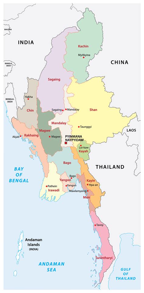 Best Drone Myanmar Map Asia Geopolitical Map Of Myanmar Myanmar Maps Worldmaps Info