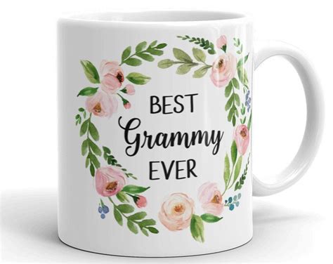 Granny T Best Granny Ever Mug Granny Present Granny Mug Etsy